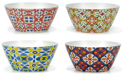 459495 ΜΠΟΛ ΣΑΛΑΤΑΣ 3LT ΣΧΕΔΙΟ ZAHIRA ΜΕΛΑΜΙΝΗ Φ24X12CM ΣΕ 4 ΣΧΕΔΙΑ