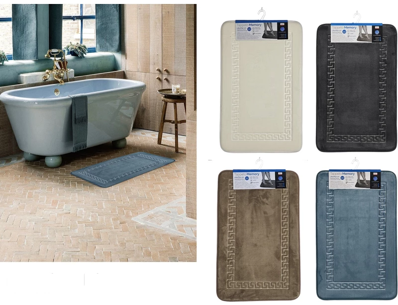 495097 ΧΑΛΙ ΜΠΑΝΙΟΥ ARTELIBRE MEMORY FOAM 50X80CM ΣΕ 4 ΧΡΩΜΑΤΑ