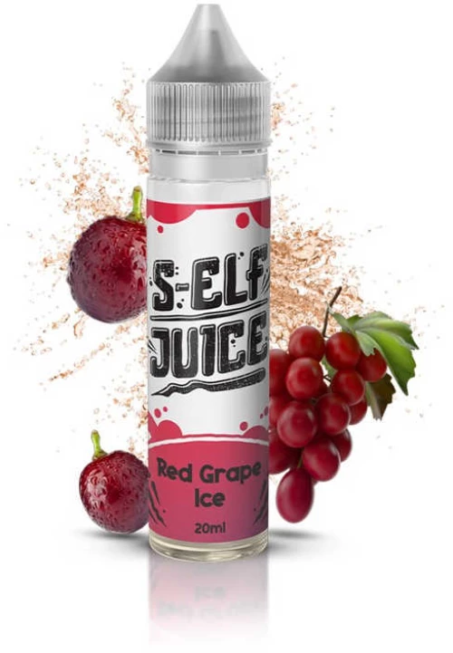 S-Elf Juice Red Grape Ice Flavor Shot 20ml/60ml