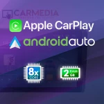 CARMEDIA CM2089-13 TABLET 9'' OEM FORD KA 2017+ SILVER
