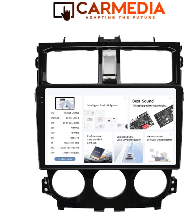 CARMEDIA CMDU8095-13 PRO PLUS TABLET 9.5'' OEM MITSUBISHI COLT 2013-2023