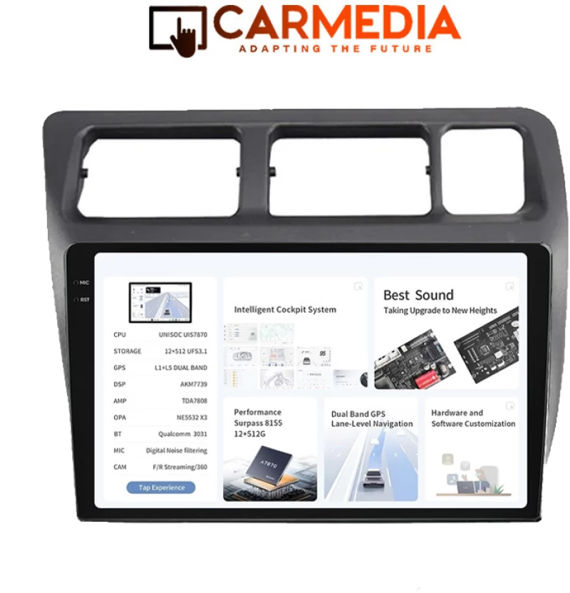 CARMEDIA CMDU4095-4 PRO PLUS TABLET 9.5'' OEM TOYOTA COROLLA 1992-1997