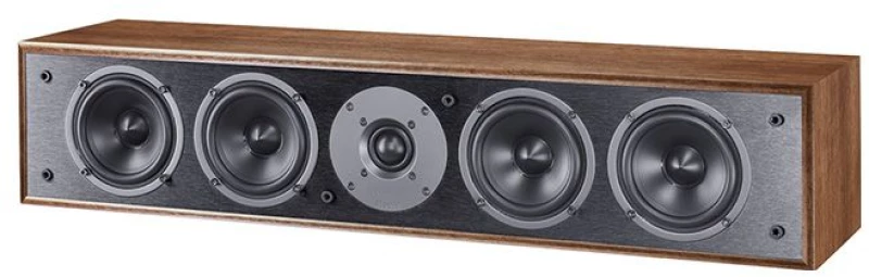 Magnat Monitor S14 C Κεντρικό Ηχείο 2 x 4.5" 100W RMS 2.5 Δρόμων Walnut (Τεμάχιο)