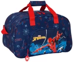 Safta 712443273 SpiderMan Neon, Ύφασμα, Παιδικό Σακ Βουαγιάζ, Μπλε