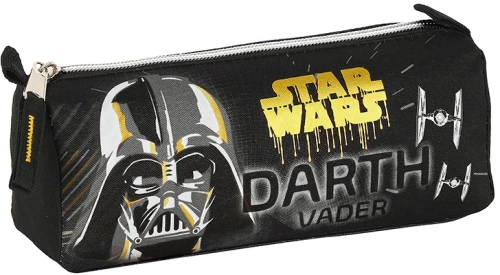 Safta 812201742 Star Wars Fighter, Κασετίνα, Ύφασμα, Μαύρο