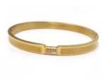 Karma 2122-555X, Βραχιόλι, Ατσάλι 316L, Με στρας, Χρυσό