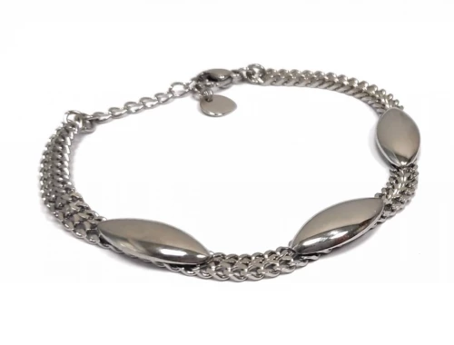 Karma 2412-509A, Βραχιόλι, Ατσάλι, Ασημί
