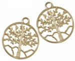 Kostibas 3810-404X, Γούρια, Μεταλλικό, Χρυσό, 25τμχ
