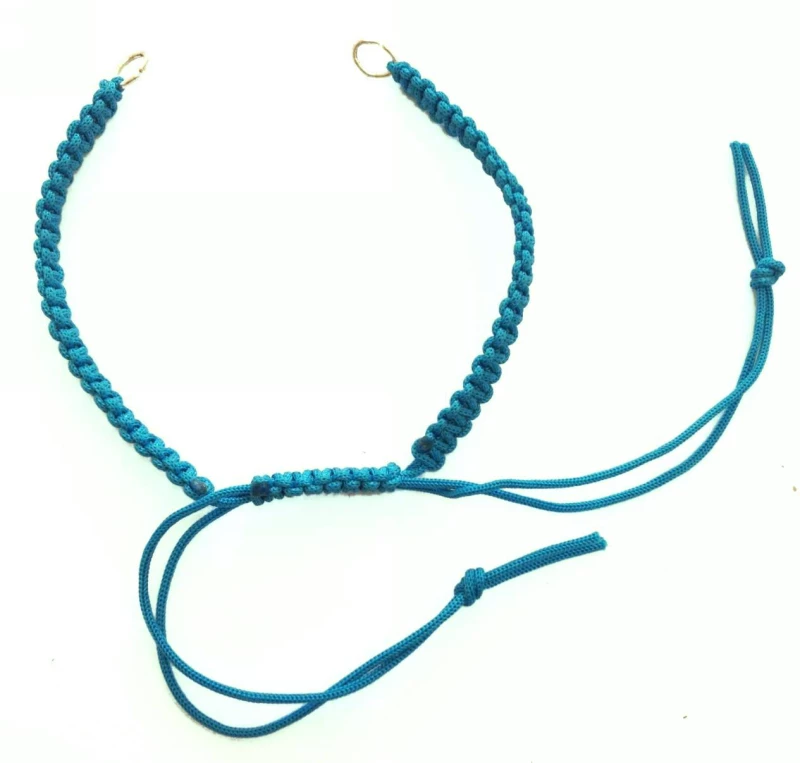 Kostibas 3839-032C, Για βραχιόλι, Σχοινί, Γαλάζιο, 12τμχ