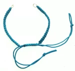 Kostibas 3839-032C, Για βραχιόλι, Σχοινί, Γαλάζιο, 12τμχ