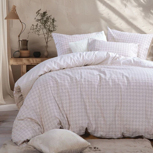 Σεντόνια Module Με Λάστιχο (Σετ 3τμχ) Ecru Nef-Nef Homeware Μονό 100x235cm 100% Βαμβάκι