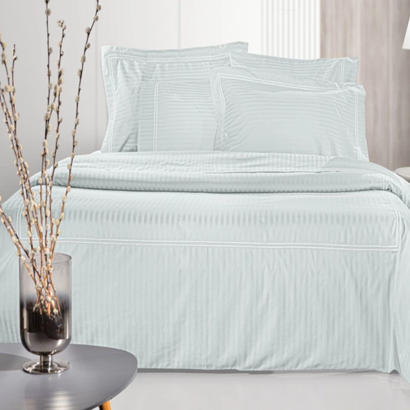 Σεντόνια Nice (Σετ 4τμχ) Moonlight-White Guy Laroche King Size 270x280cm 100% Βαμβακοσατέν