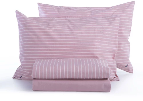 Σεντόνια Nau Coast (Σετ 4τμχ) Rose Nef-Nef Homeware King Size 280x270cm 100% Βαμβακερό Περκάλι