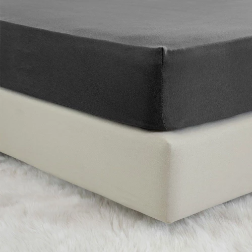 Σεντόνι Tender Με Λάστιχο Black Nima Μονό 100x240cm 100% Βαμβάκι