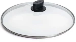 Καπάκι Μαγειρικών Σκευών S30ELM 30cm Clear-Black Woll Γυαλί