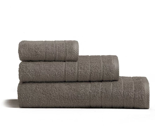 Πετσέτα Fresca Brown Melinen Προσώπου 50x90cm 100% Πενιέ Βαμβάκι
