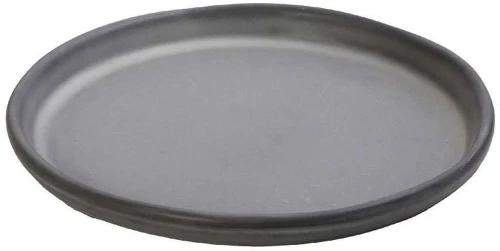 Πιάτο Ρηχό Canyon GMT405K2 25,5x25,5x2,8cm Dark Grey Espiel Πηλός