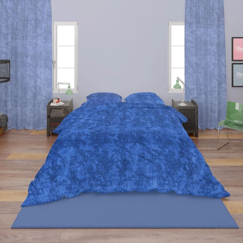 Σεντόνι Premium Shadow 631 Electric Blue DimCol Υπέρδιπλo 220x240cm 100% Βαμβάκι