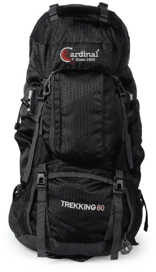 Σακίδιο Πλάτης Πεζοπορίας Daypack 1488 68x33x20cm 60Lt Black Cardinal