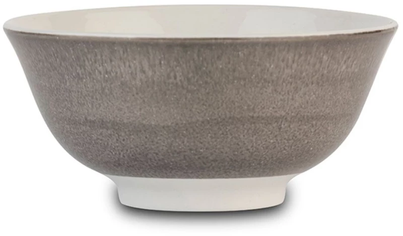 Μπωλ Δημητριακών Alexandra 10-085-016 15cm Grey Nava Πορσελάνη