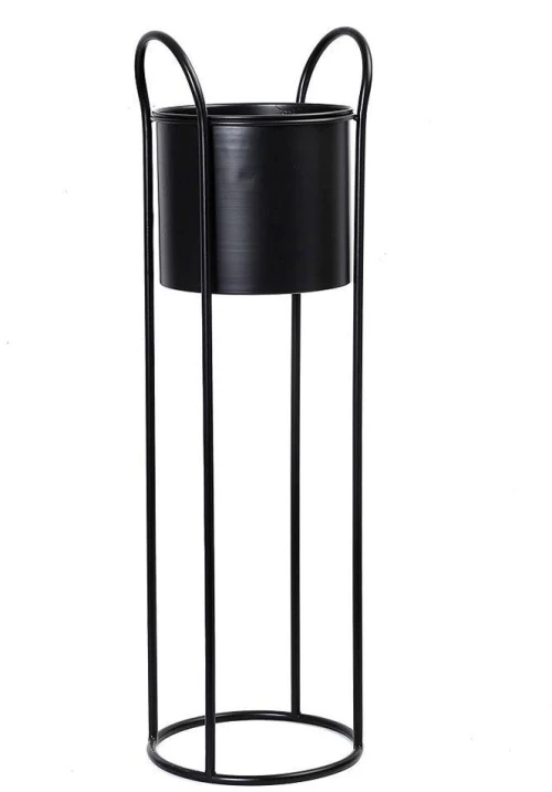 Σαμπανιέρα Με Βάση ATG121 Φ21,5x76cm Black Espiel Μέταλλο