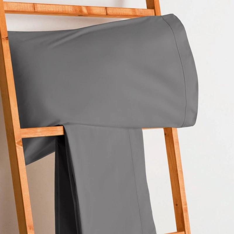 Σεντόνι Synthesis-517 Grey Vesta Home King Size 280x280cm 100% Βαμβακερό Περκάλι