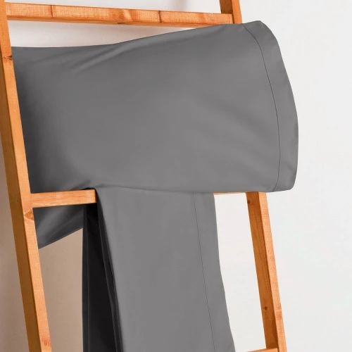 Σεντόνι Synthesis-517 Grey Vesta Home King Size 280x280cm 100% Βαμβακερό Περκάλι