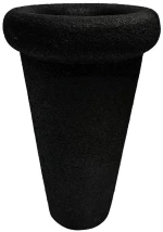 Κασπώ VOS139 Φ39x64,5cm Black Espiel Πολυρεσίνη