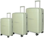Βαλίτσα (Σετ 3Τμχ) N1595 Light Green Newcom