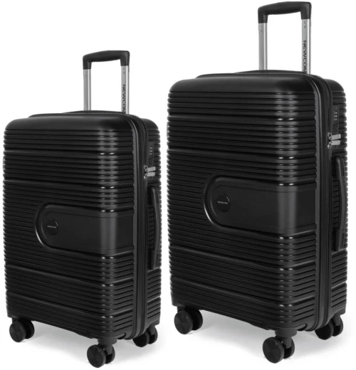 Βαλίτσα Trolley (Σετ 2Τμχ) N1594 50/60 Black Newcom