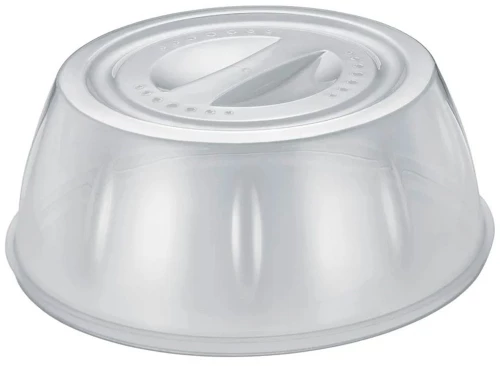 Κάλυμμα Για Φούρνο Μικροκυμάτων 808046626 Φ26x9,5cm Clear Kuchenprofi Πλαστικό