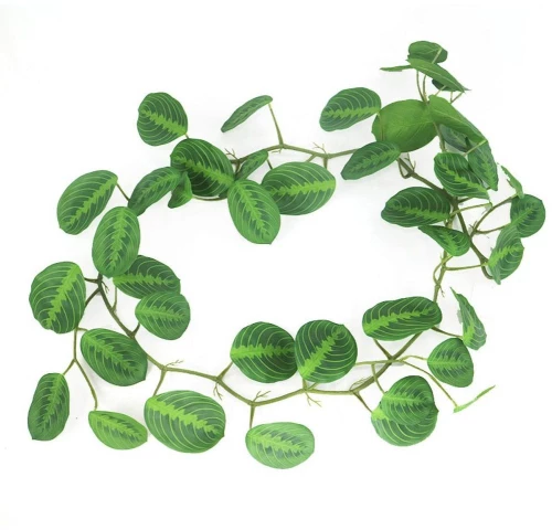 Τεχνητή Γιρλάντα Καλαθέα Maranta 7091-7 170cm Green Supergreens Πολυαιθυλένιο