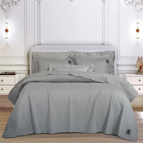 Κουβερλί 3496 Grey Greenwich Polo Club King Size 240x250cm Microsatin