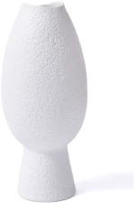 Βάζο 742TMA4894 20x20x45cm White Aberto Design Κεραμικό