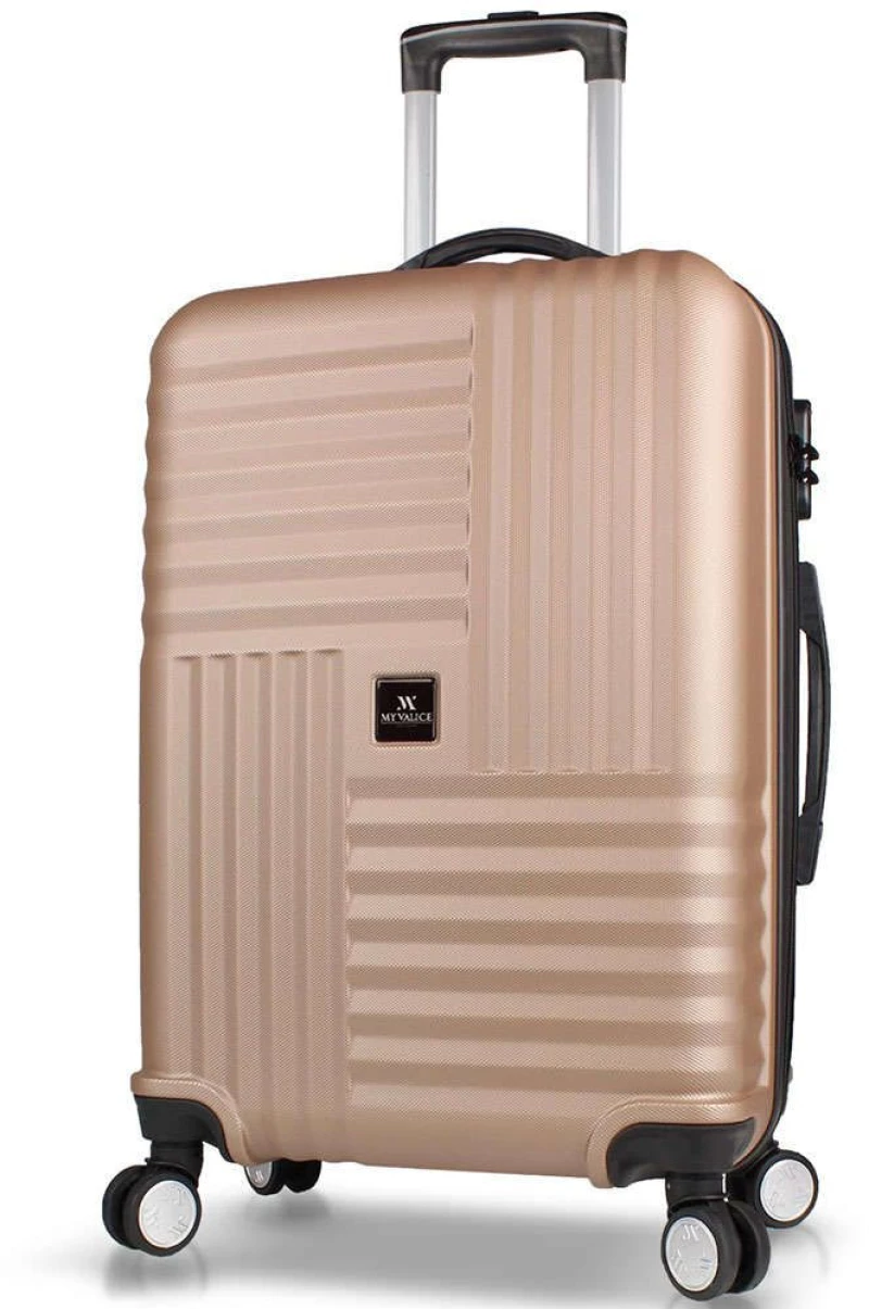 Βαλίτσα Μεσαία 853MYV5750 67x44x26cm 70lt Gold Myvalice