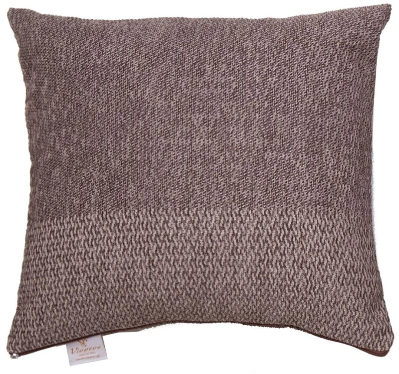 Μαξιλάρι Διακοσμητικό (Με Γέμιση) 2218 Wenge Viopros 42X42 Chenille