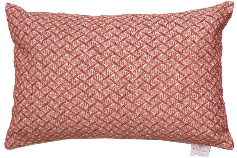 Μαξιλάρι Διακοσμητικό (Με Γέμιση) 2219 Terracotta Viopros 32x52 Chenille