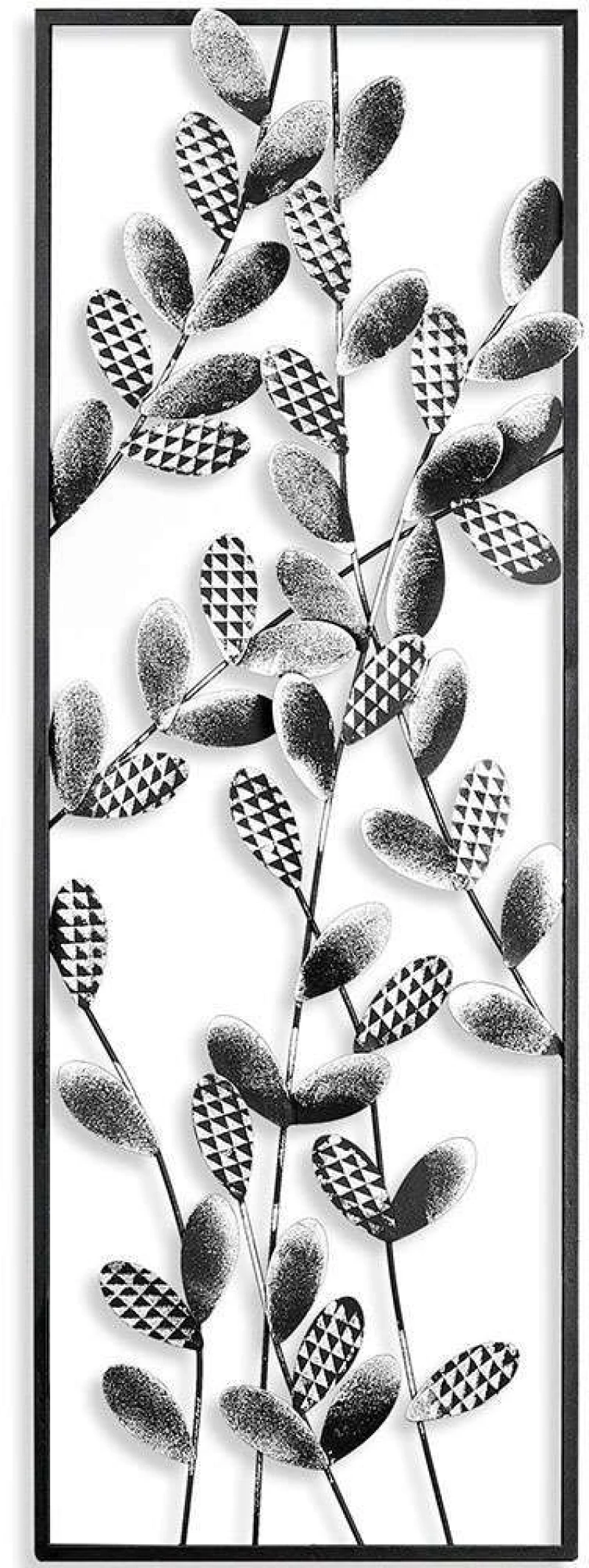 Διακοσμητικό Τοίχου Olips 930DYU1200 32x90cm Silver Wallity Μέταλλο