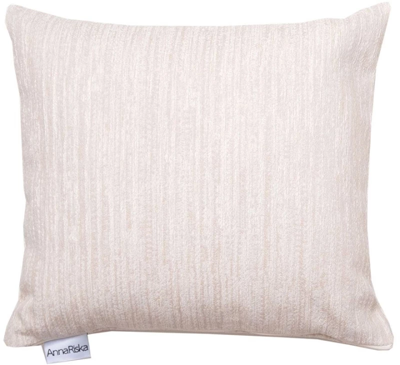 Μαξιλάρι Διακοσμητικό (Με Γέμιση) 1453 Ivory Anna Riska 42X42 Chenille