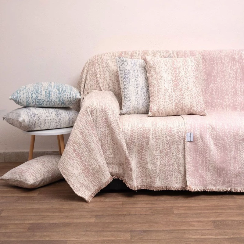 Ριχτάρι 1452 Blush Pink Anna Riska Διθέσιο 180x240cm Chenille