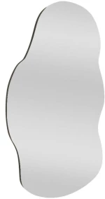Καθρέπτης Τοίχου Baby 116SAM1104 40x2,2x72cm Black Hanah Home Mdf