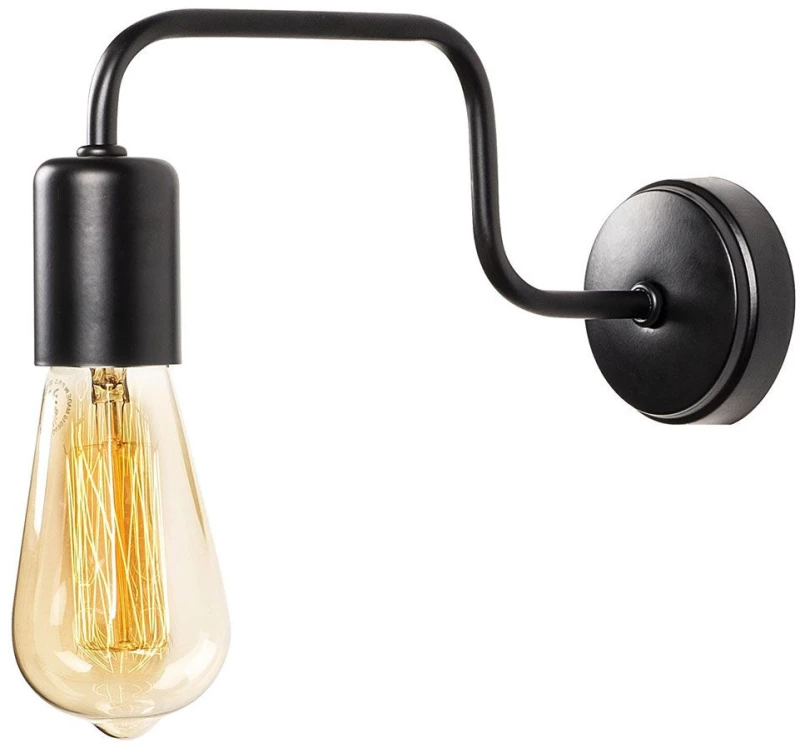 Φωτιστικό Τοίχου - Απλίκα Denge 892OPV1229 4x28x11cm E27 40W Black Opviq