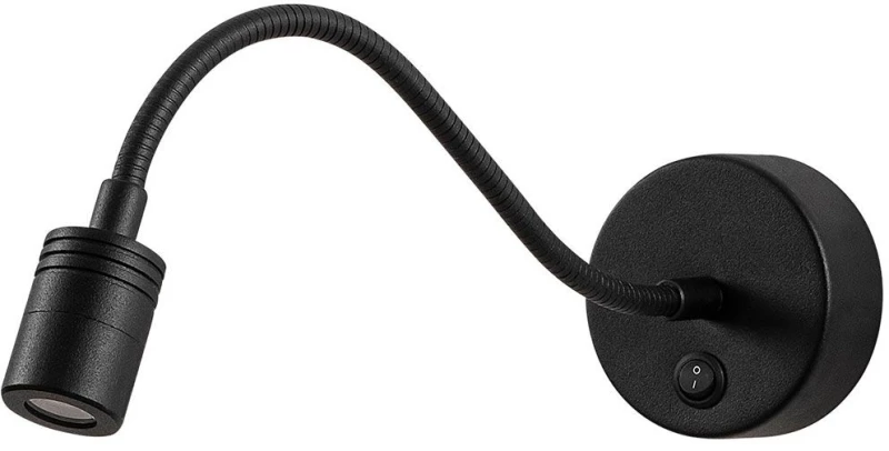 Φωτιστικό Τοίχου - Απλίκα Reading 584TTM1939 8x38x15cm Led 1W 2700K Black Opviq