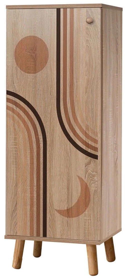 Παπουτσοθήκη Vegas 869VEL8621 50x38x135cm Multi Μοριοσανίδα,Ξύλο