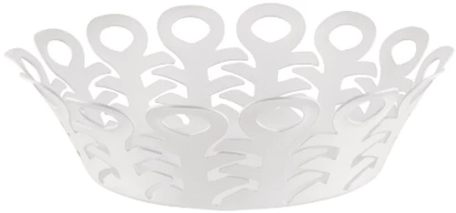 Φρουτιέρα Vimini BM21/21 W Φ22cm White Alessi Ατσάλι