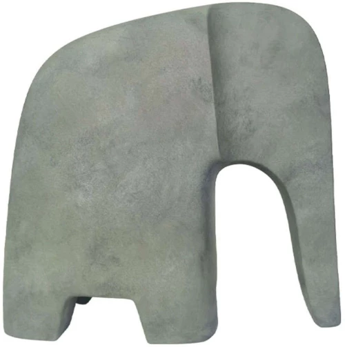 Διακοσμητικός Ελέφαντας 24-15-50026 36,5x13,5x35,5cm Stone Marhome Κεραμικό