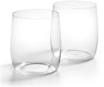 Ποτήρι Ουίσκι Nil S (Σετ 2Τμχ) 155013 7,6x10cm Clear Philippi Γυαλί