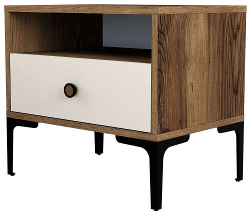 Κομοδίνο Lizbon 845HCT2505 56x40x50,8cm Multi