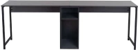 Γραφείο - Σταθμός Εργασίας 2 Θέσεων Twin 241NRD1104 240x60x74cm Anthracite-Black