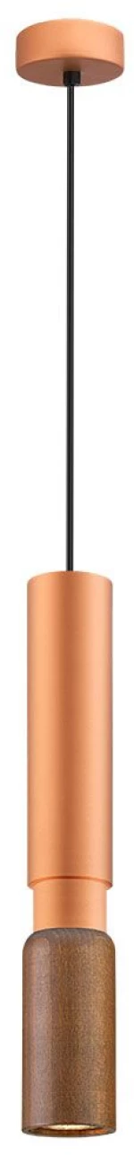 Φωτιστικό Οροφής Κρεμαστό 01300-04 GU10 7x40cm Copper Luma